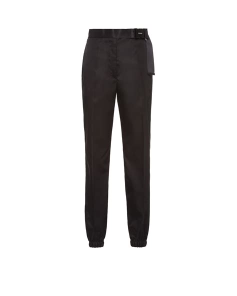 prada re nylon pants|nylon gabardine prada.